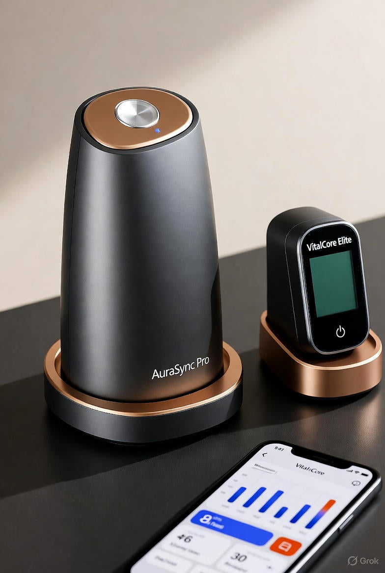 VitalCore Elite – At-Home Blood & Biome Analysis Suite